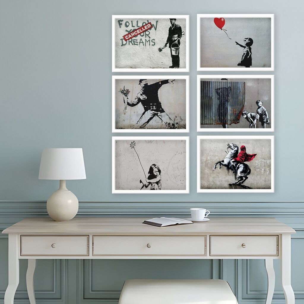 Wallity Uramljena slika 6SC9625_3545, 35x45 cm , 6 delova