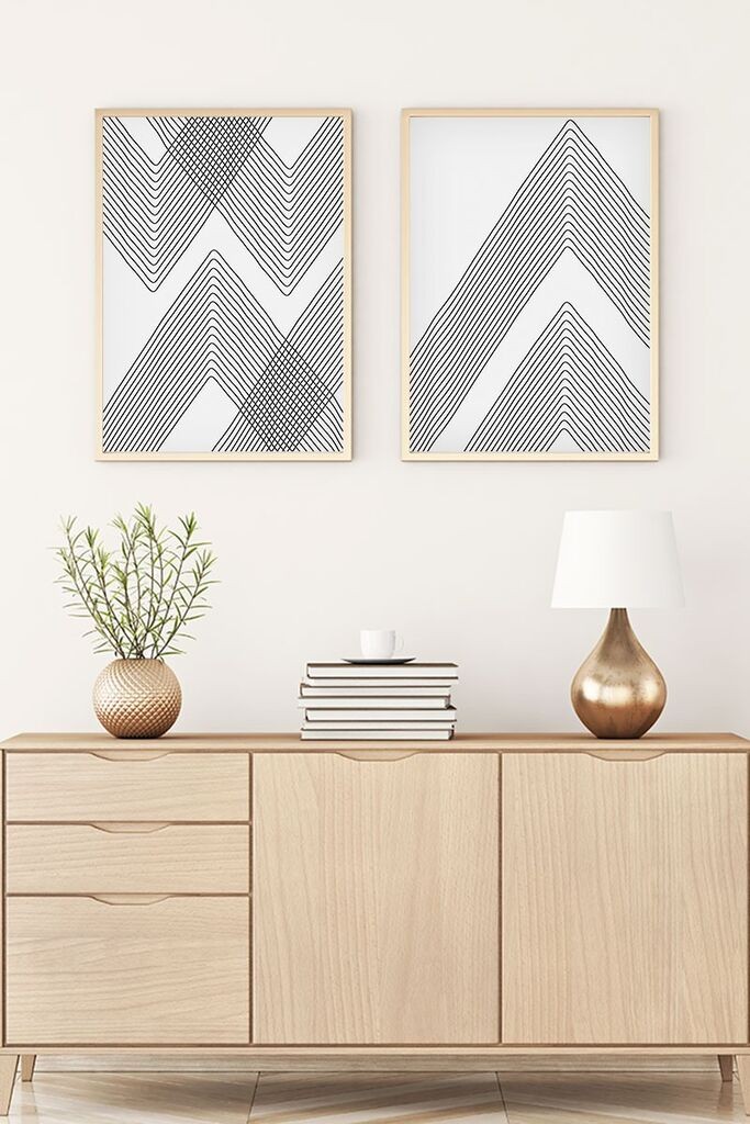 Wallity Uramljena slika Huhu73, 20x30 cm , 2 dela