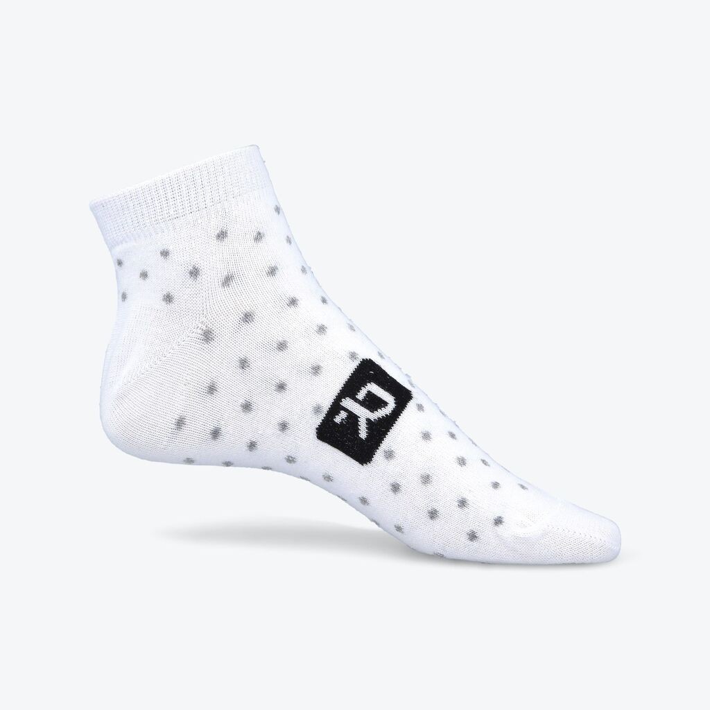 Rang Ženske čarape Classic Ankle dots, Bele