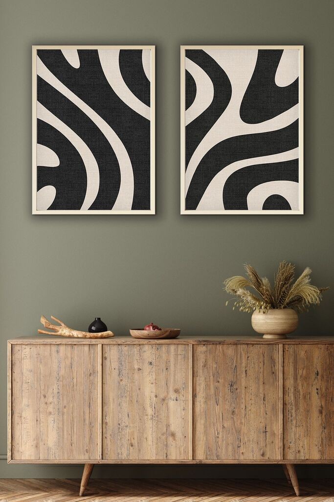 Wallity Uramljena slika Huhu203, 20x30 cm , 2 dela