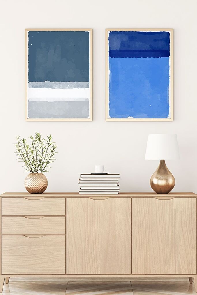 Wallity Uramljena slika Huhu63, 20x30 cm , 2 dela