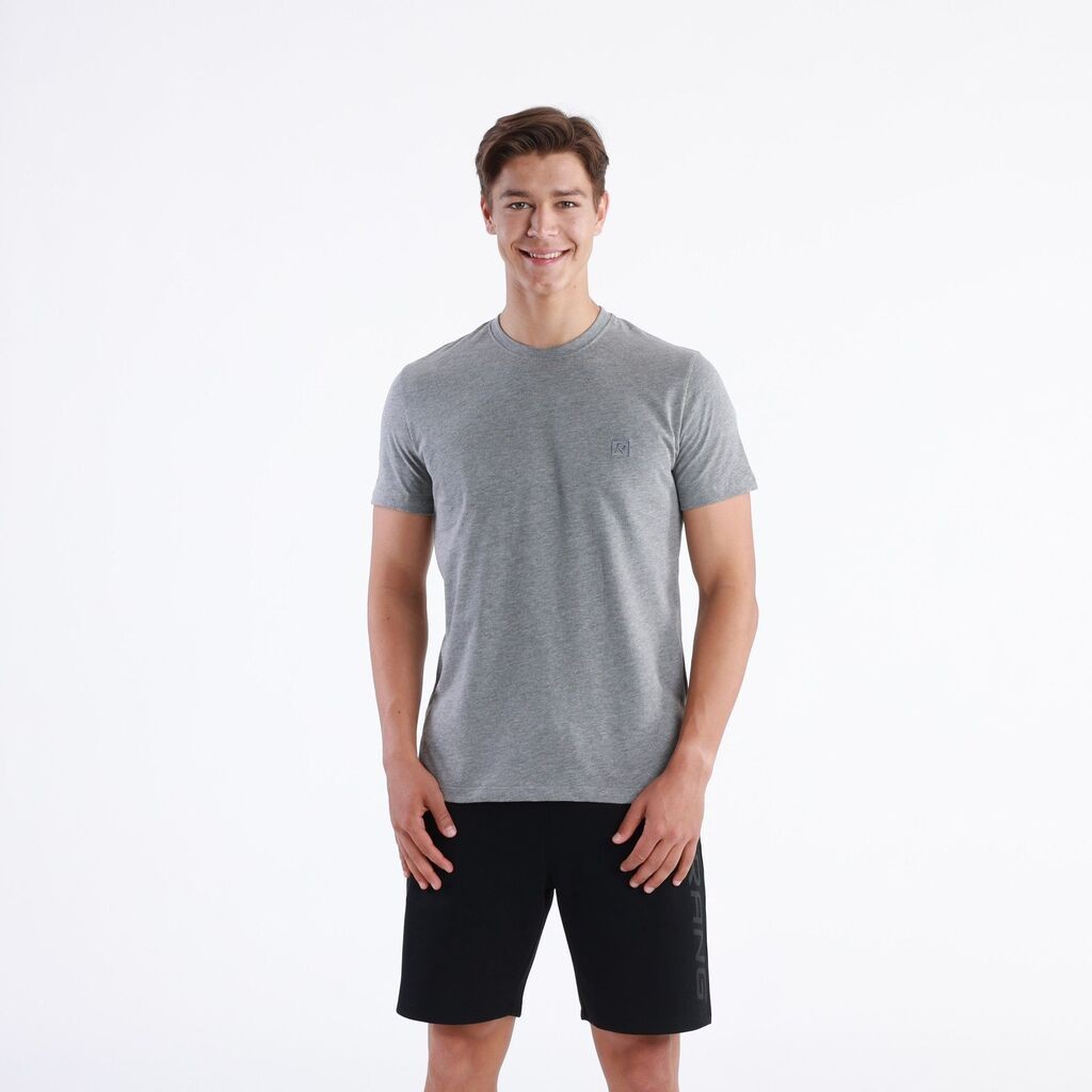 Rang Muška majica Gene, Tamnosiva