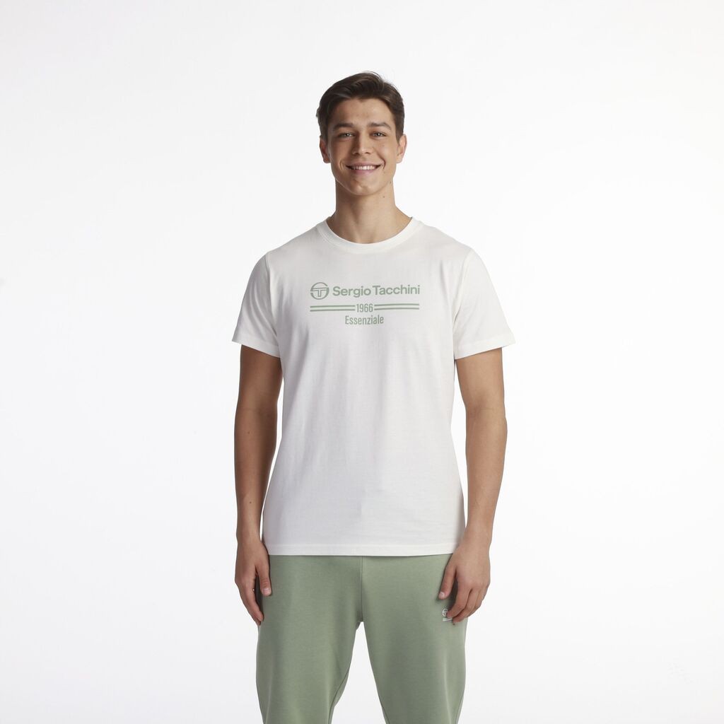 Sergio Tacchini Muška majica kratkih rukava Essential, Bela