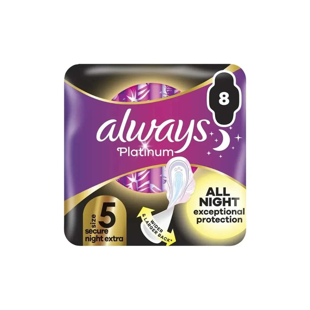 Always Noćni lošci Platinum Extra, 8 komada