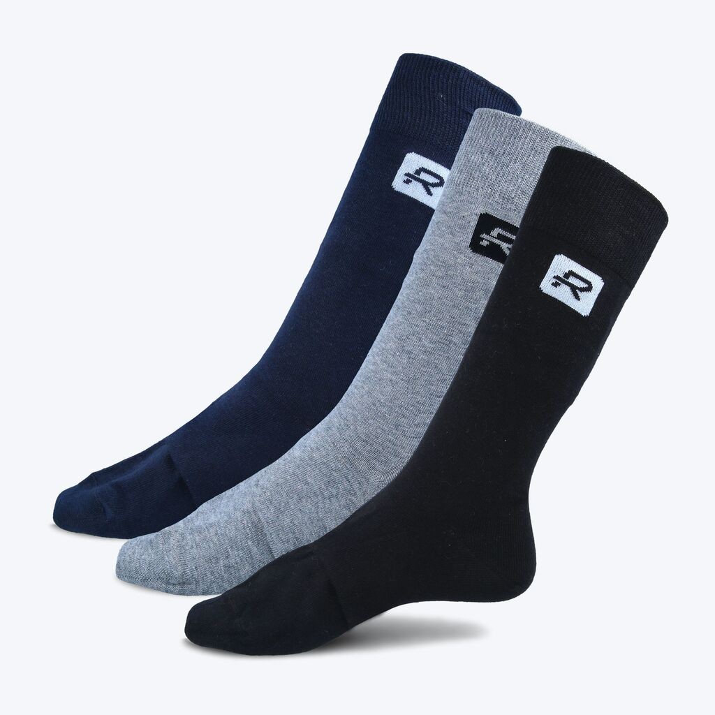 Rang Čarape Classic High Thin, 3 komada, Višebojne