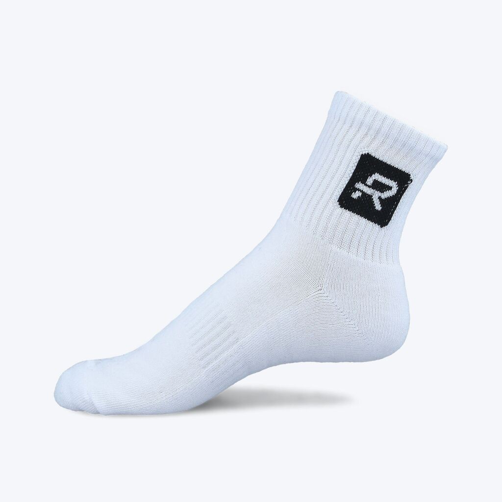 Rang Čarape Classic Middle Chubby, Bele