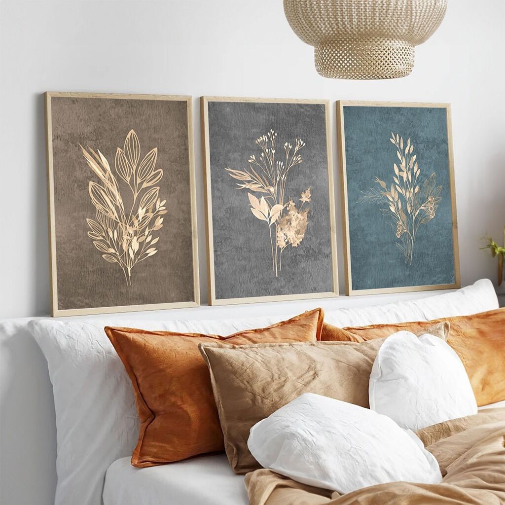 Wallity Uramljena slika Huhu242, 20x30 cm , 3 dela