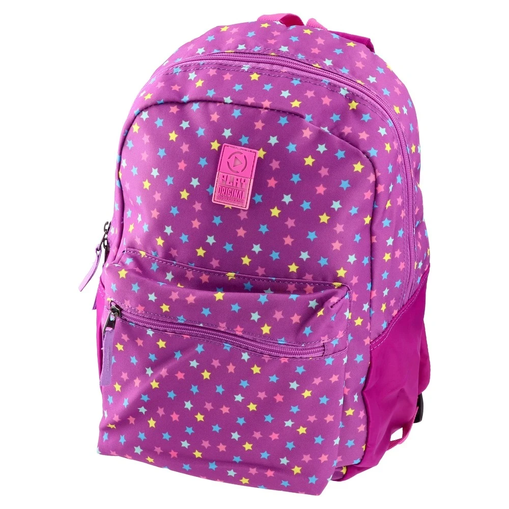 Play Školski ranac za devojčice X31 4Pack, 40x28x18cm, Ljubičasti