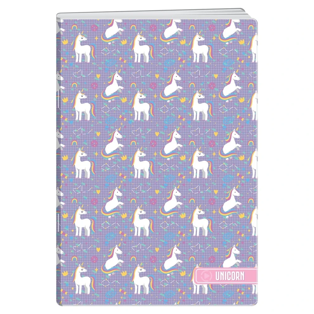Play Sveska Unicorns Uni, A4, Latajn, 50 listova