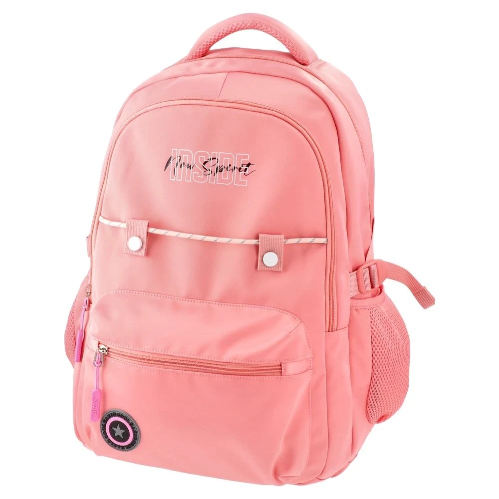 Sazio Neo Školski ranac za devojčice Eras Pop cool, 43x30x18cm, Kajsija