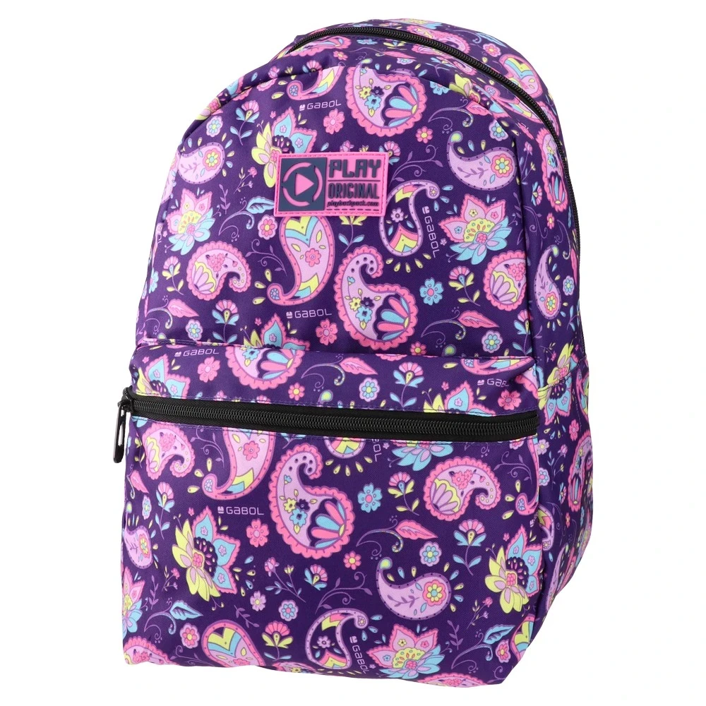 Play Školski ranac za devojčice X162 Xpack, 45x32x21cm, Tamnoljubičasti