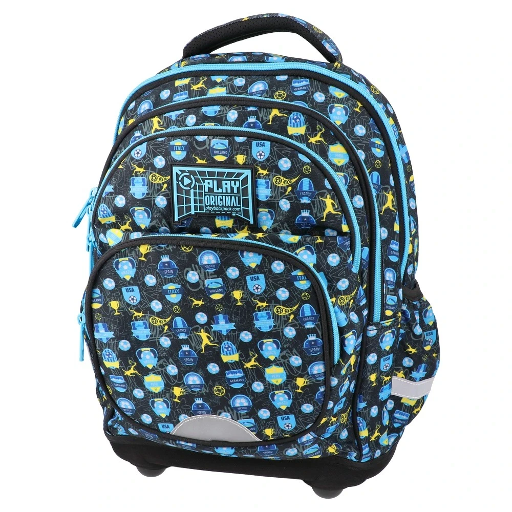 Play Ranac Elite Eleven Suberb, 42 x 34 x 21 cm, Crno-plavi