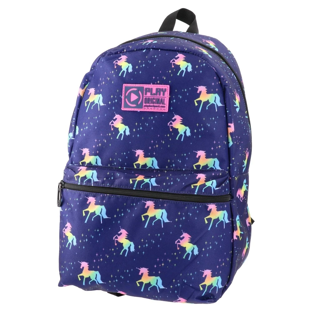 Play Školski ranac za devojčice X168 Xpack, 45x32x21cm, Tamnoljubičasti