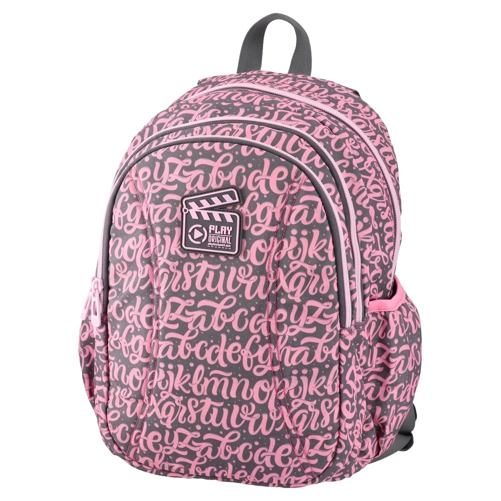 Play Ranac za devojčice Fancy Letters Remax, 43 x 32 x 18 cm, Roze