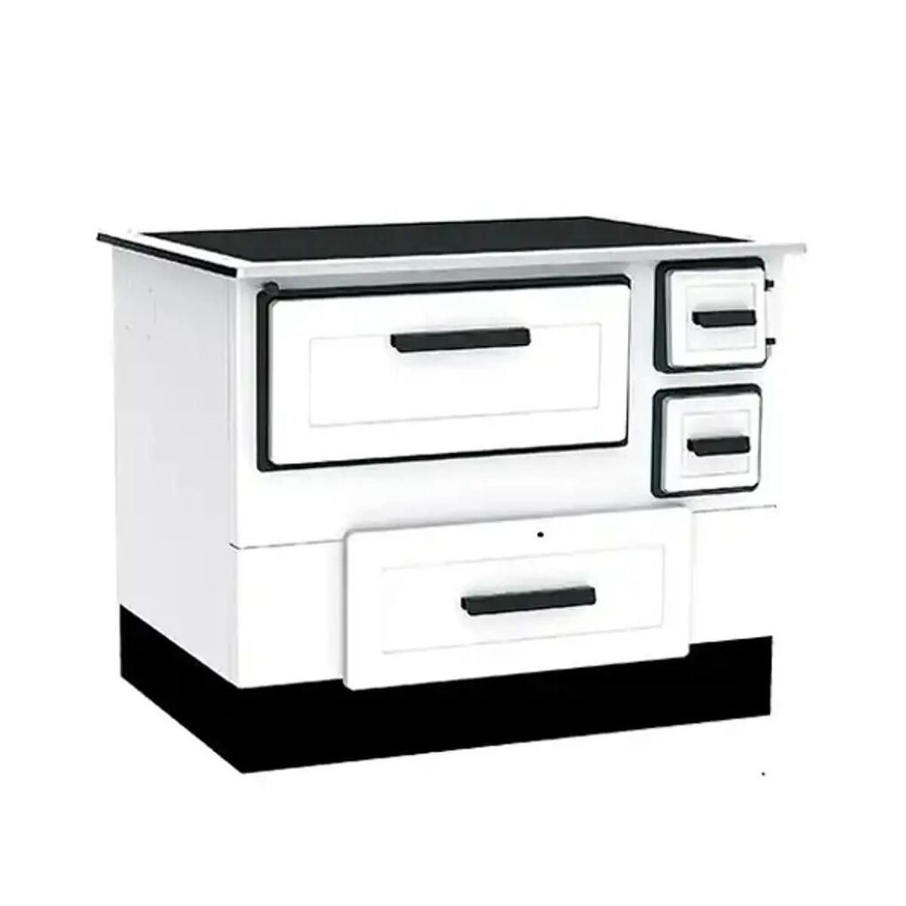 Alfa Plam Šporet na čvrsto gorivo 55 Termo Eco RL, 5 kW, Levi, Beli