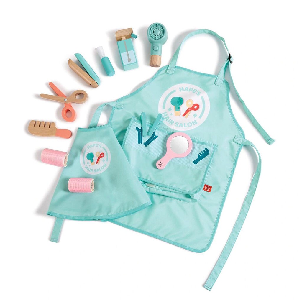 Hape Set Dečija drvena igračka frizerski salon E3060, 3+