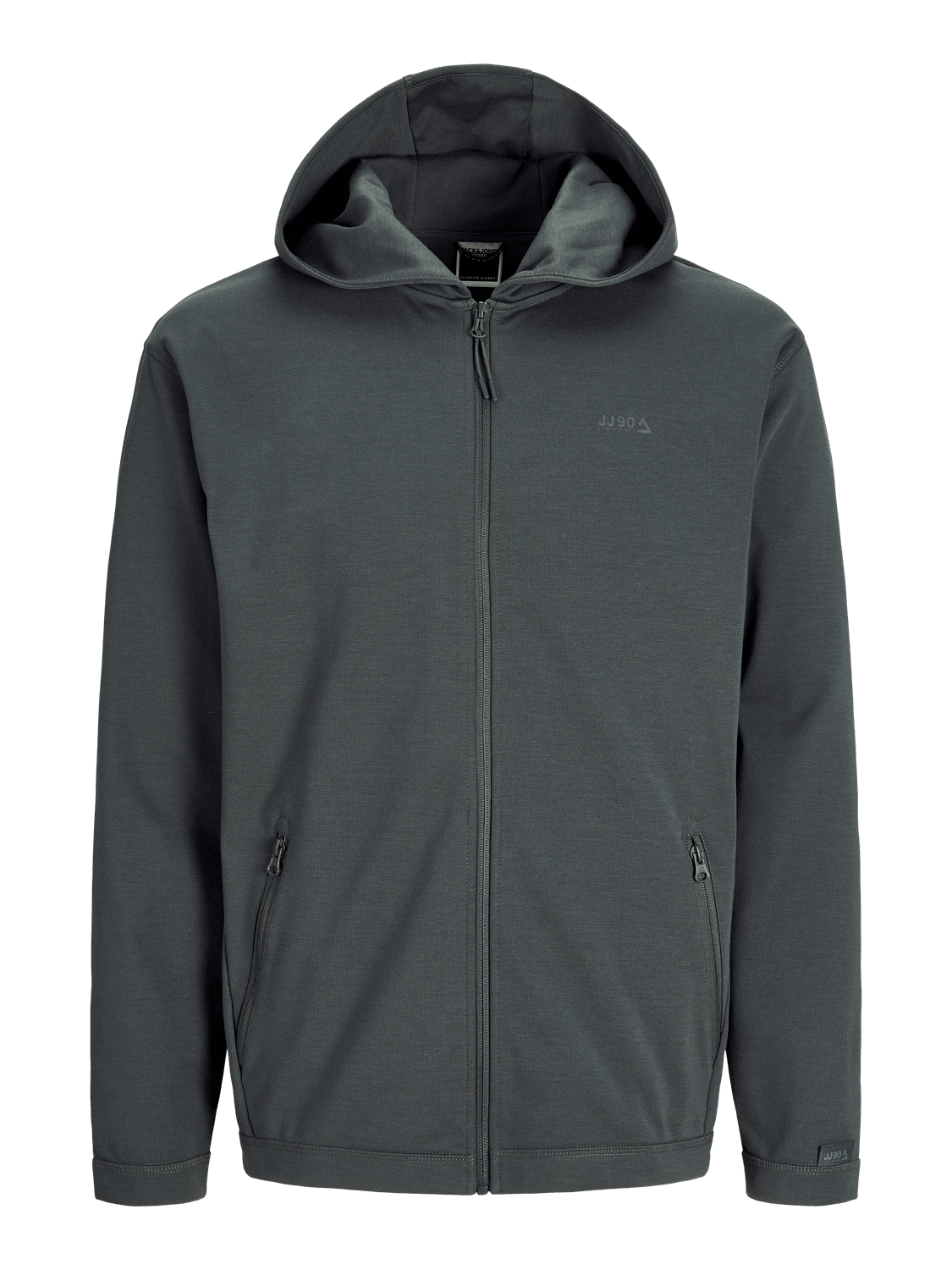 JACK & JONES Muški duks 12253764, Tamnosivi