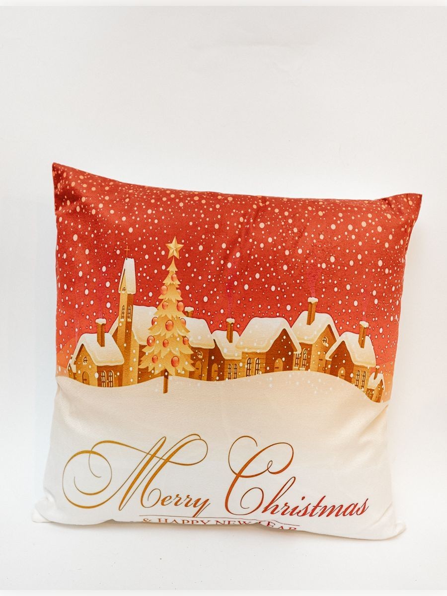 MAISON ADORABLE Novogodišnji jastuk, Crveni