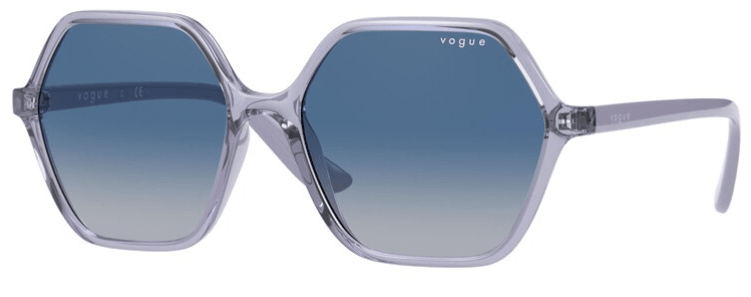 VOGUE Ženske naočare za sunce 0VO5361S 27974L 55, Svetloplave