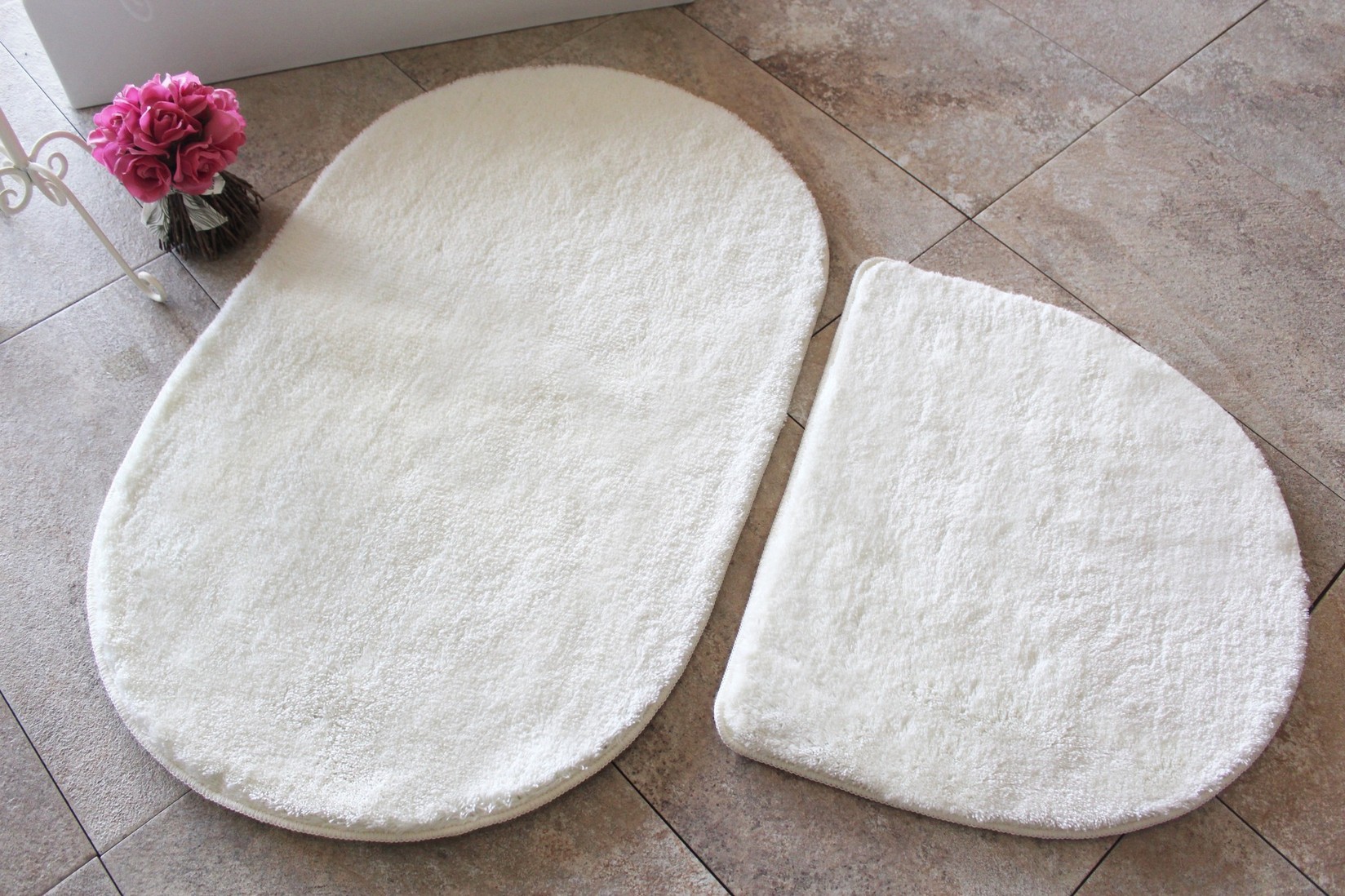 L'essentiel Maison Set 2 prostirke za kupatilo Bež