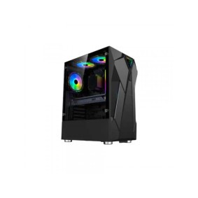 ARMAGGEDDON Tron Holo 5 RGB Gejmersko kućište, Crno