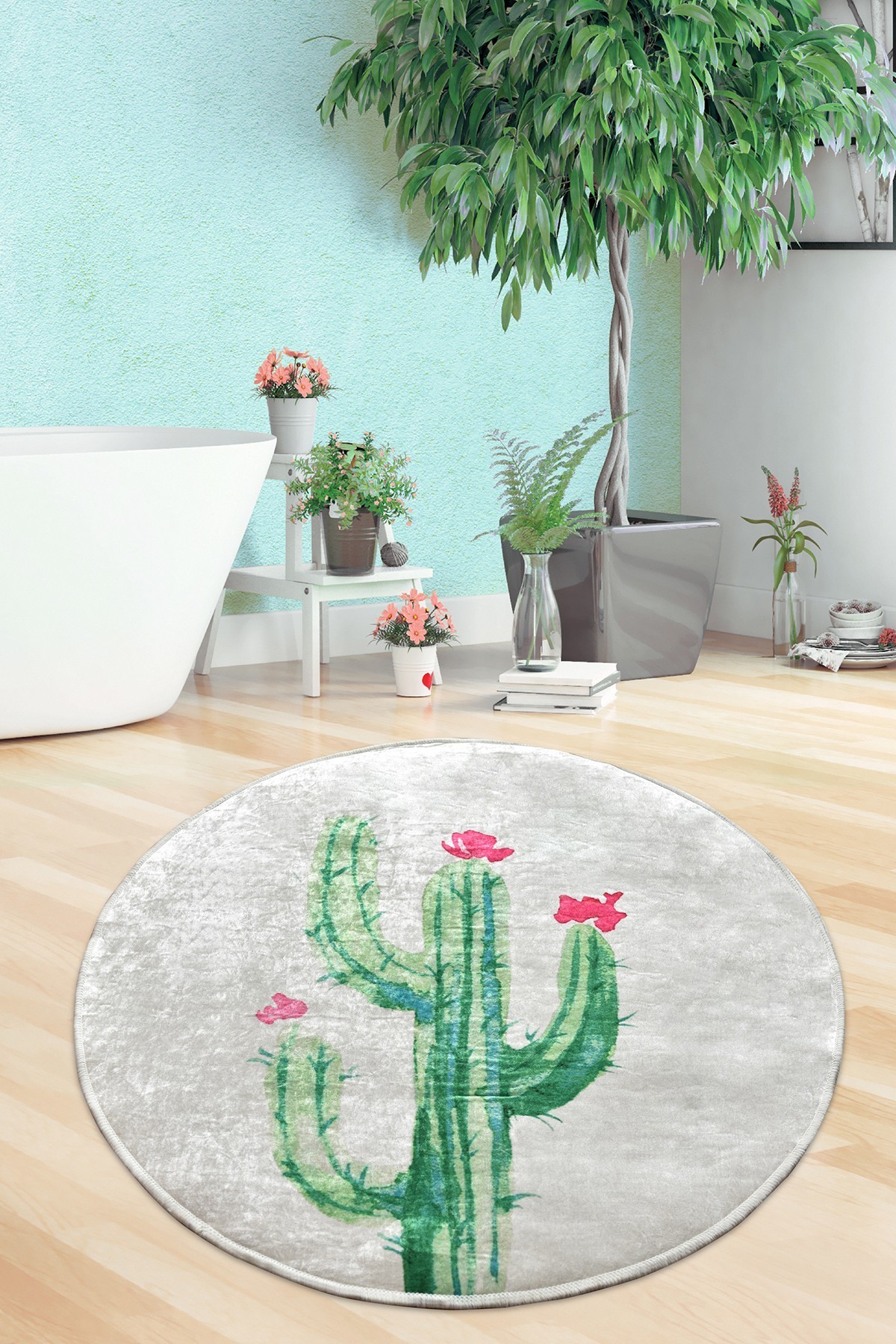 L'essentiel Maison Prostirka za kupatilo 100cm Šarena