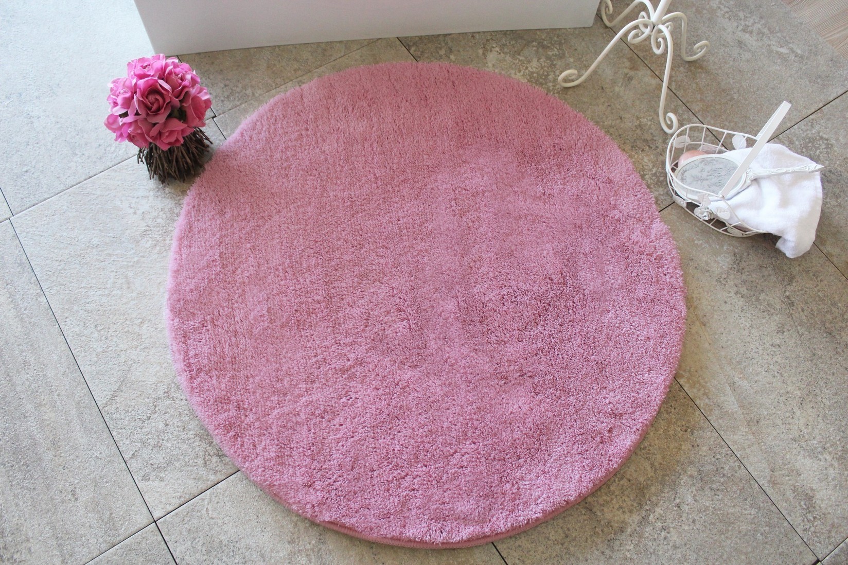 L'essentiel Maison Prostirka za kupatilo 90cm Roze