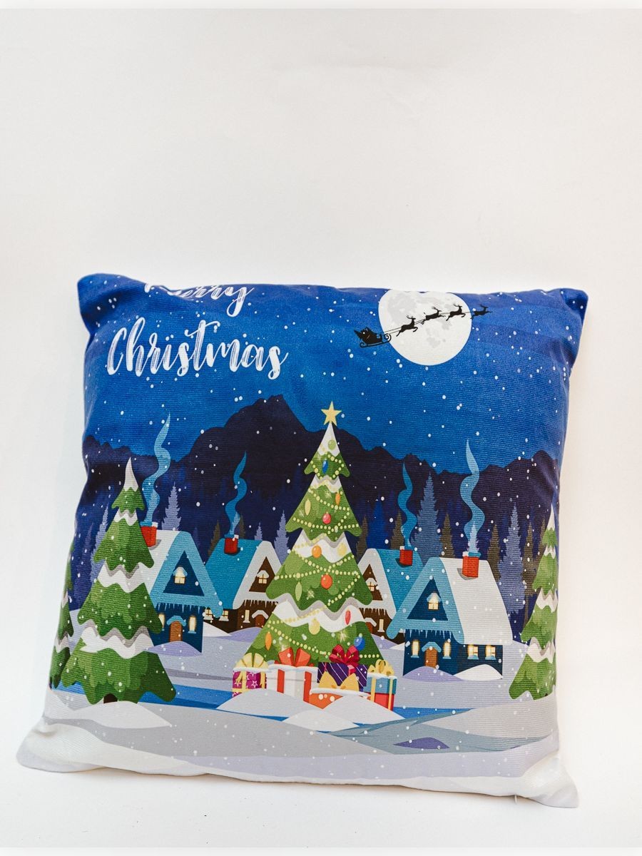 MAISON ADORABLE Novogodišnji jastuk, Plavi