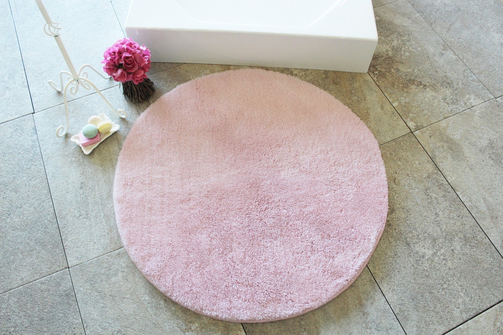 L'essentiel Maison Prostirka za kupatilo 90cm Roze