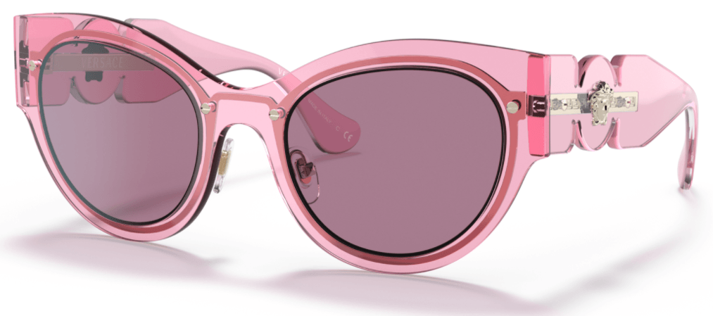 VERSACE Ženske naočare za sunce 0VE2234 125284 53, Roze