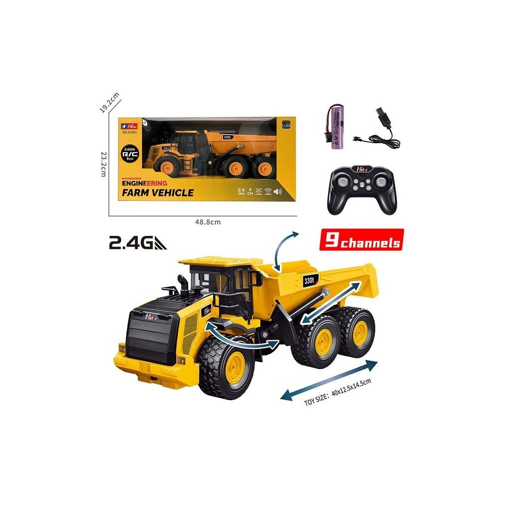 Igračka R/C kamion, Žuti