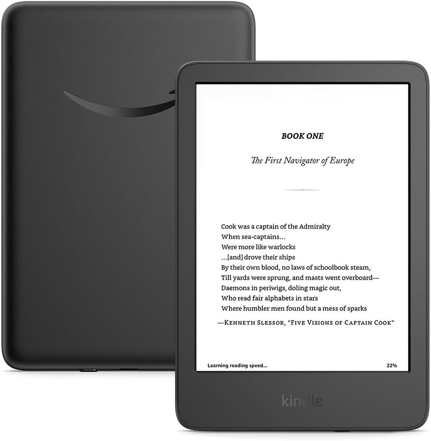 AMAZON E-book čitač Kindle 11th Gen 6", 300ppi, 16GB, USB-C, Wi-Fi, BT, Crni