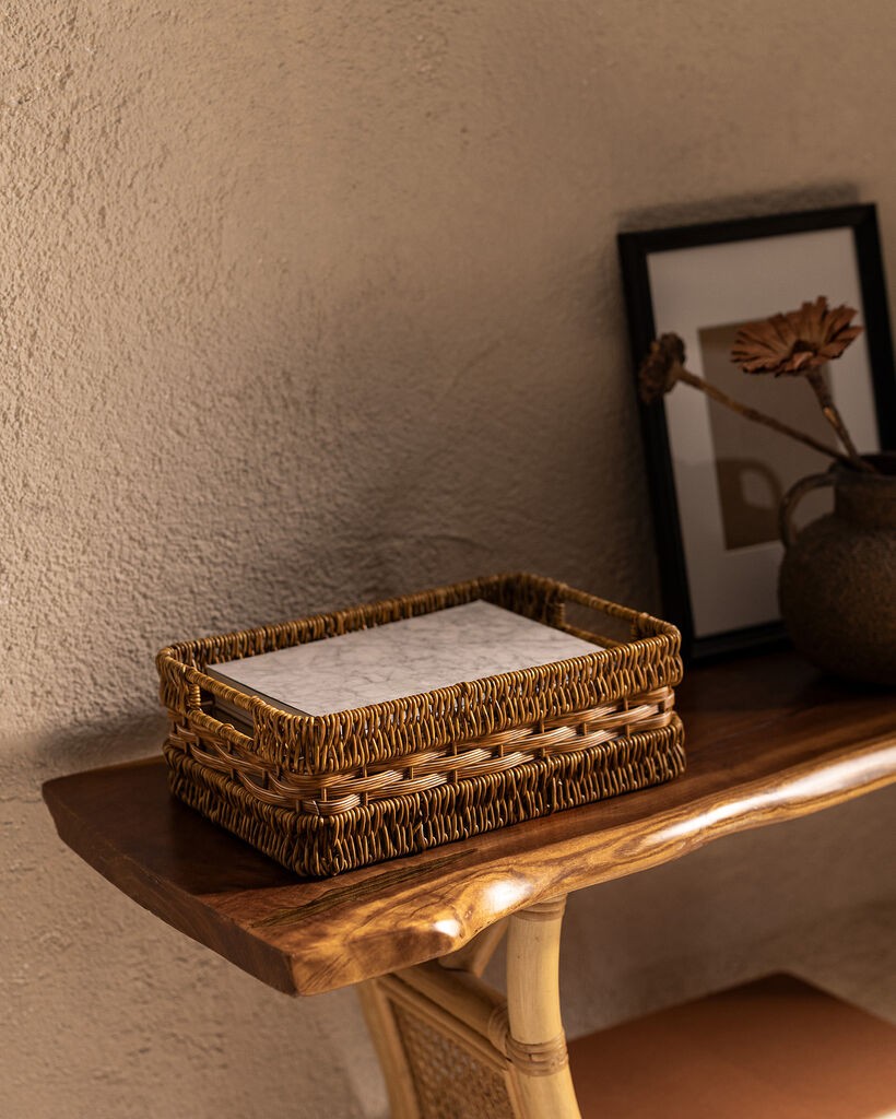 Madame Coco Organizator za kuhinju Arabella, 30x20x10cm, Braon