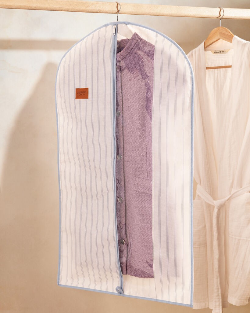 Madame Coco Organizator za orman Nuage, 60x100cm, Belo-plavi