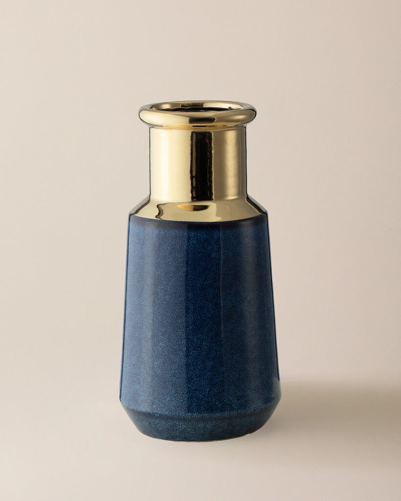 Madame Coco Vaza Africain, 18.5x18.5x36 cm, Plava