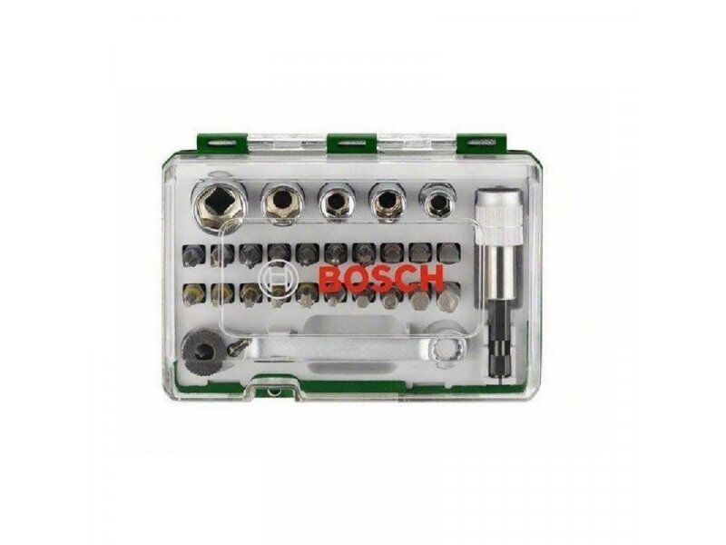Bosch Set bitova sa čegrtaljkom 2607017562, 27 delova