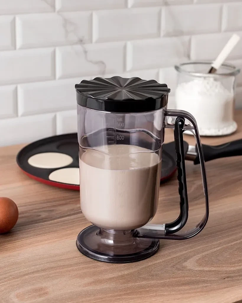 Madame Coco Lerond Posuda za testo, 15.5x11x20.2cm, Crna