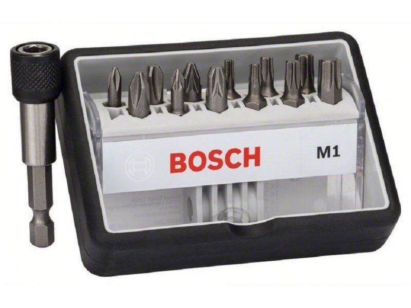 Bosch Set bitova odvrtača Robust Line 2607002563, M, Ekstra tvrdi, 25 mm, 13 delova