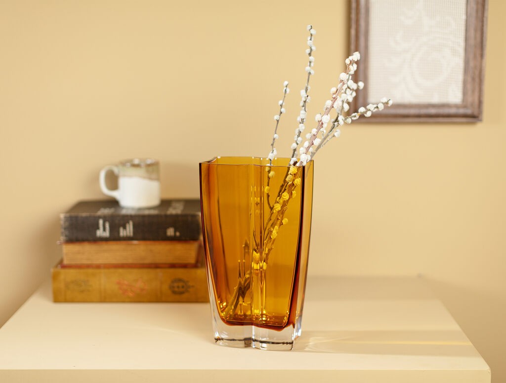 Madame Coco Vaza Lillebonne Handmade, 17x30 cm, Žuta