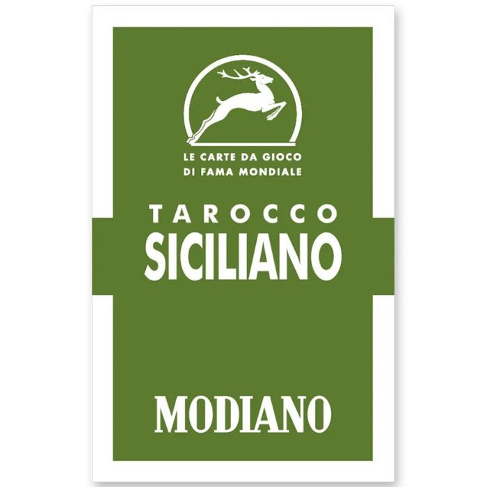 MODIANO Tarot karte Tarocco Siciliano
