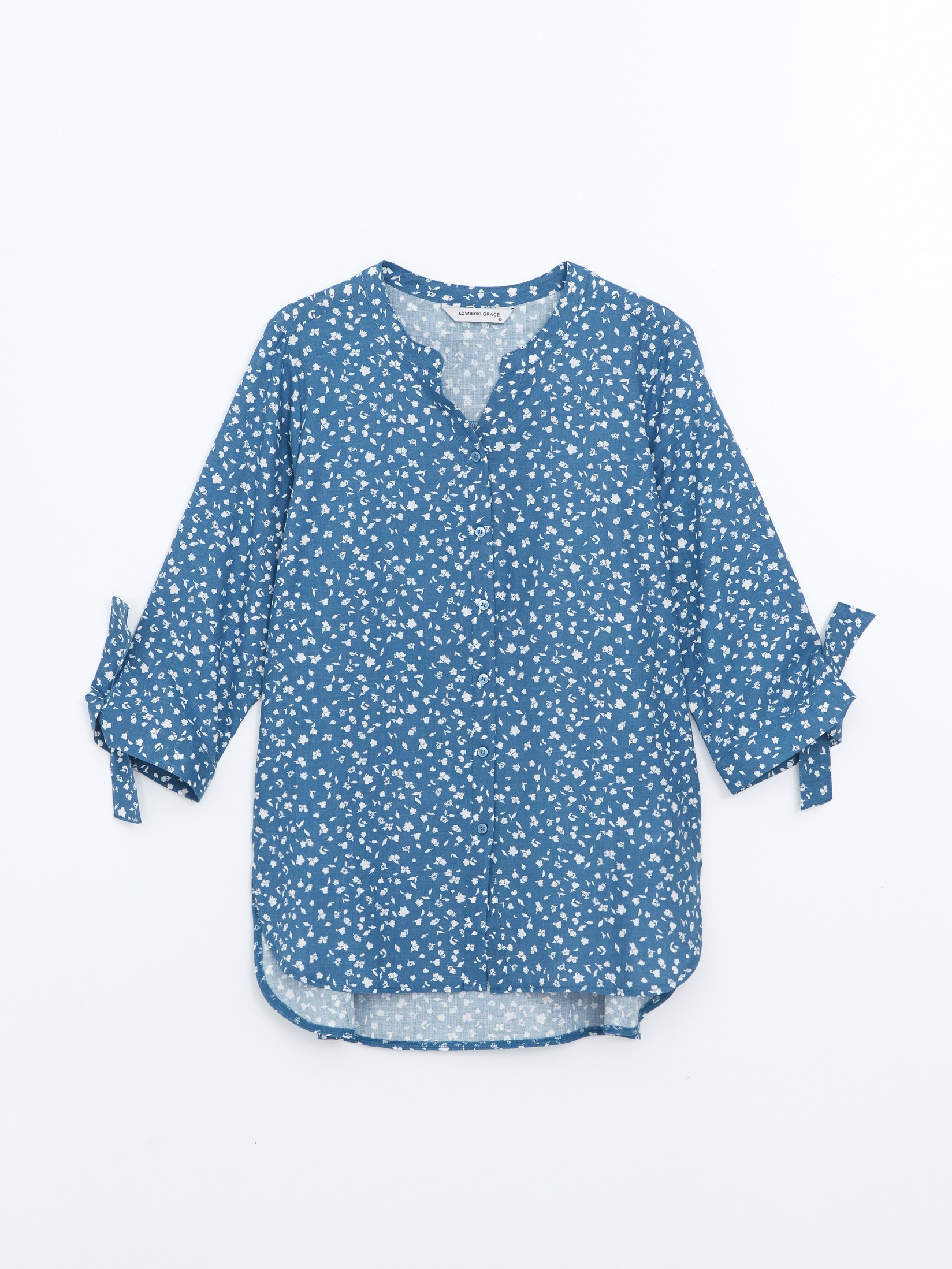 LC Waikiki Ženska košulja S5EE87Z8-LSW, Plava