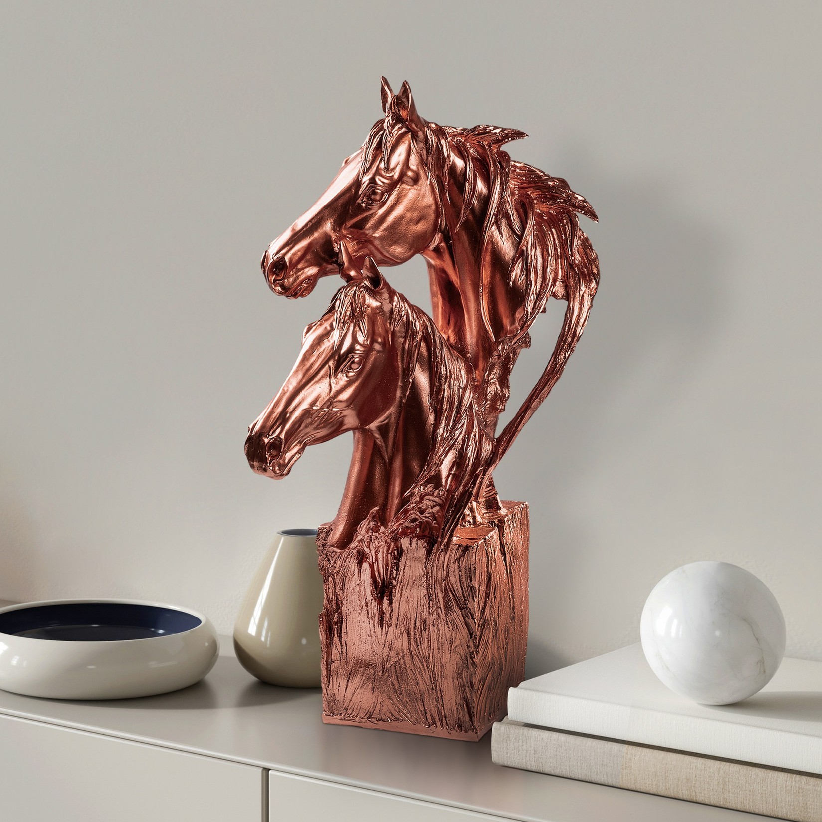 Aberto Design Dekorativna figura Yak-043, 30x61x30 cm