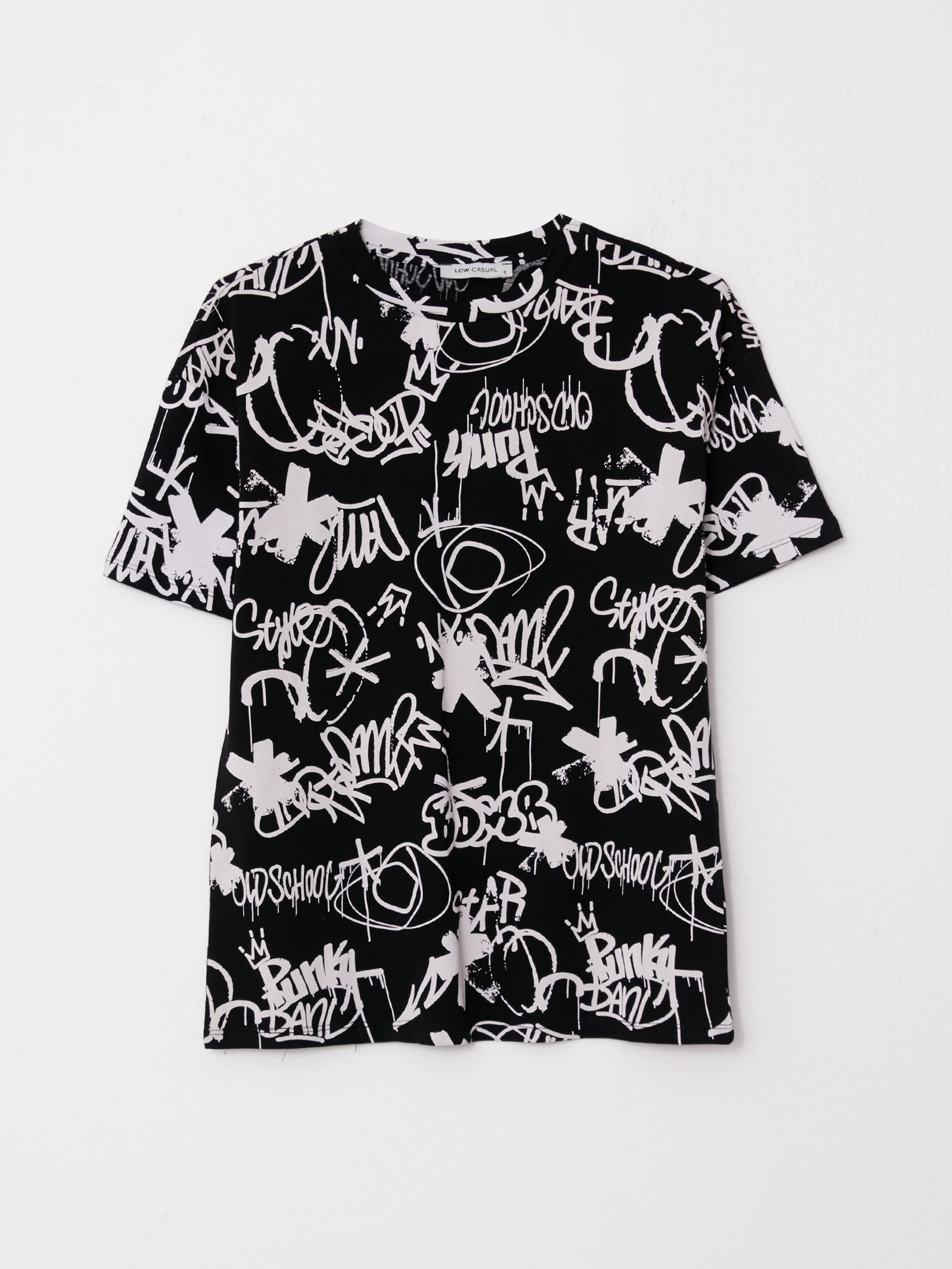 LC Waikiki Ženska majica S2IJ72Z8-LQJ, Crna