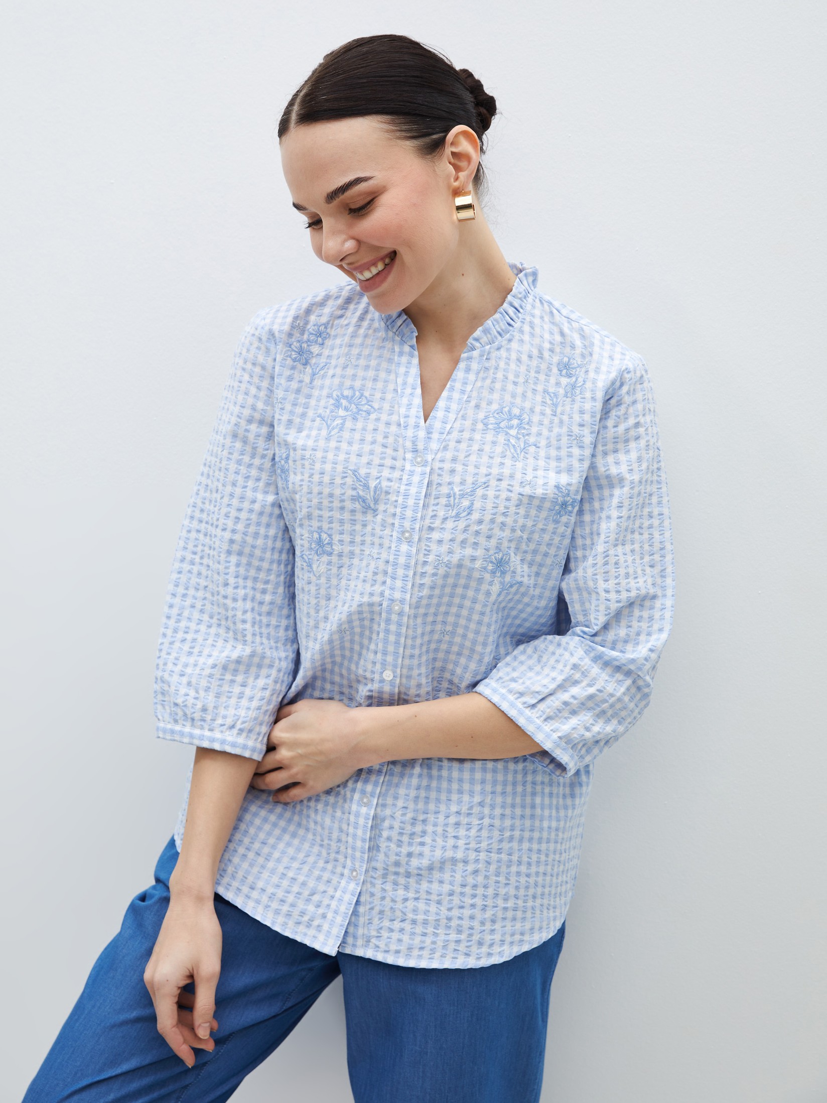 LC Waikiki Ženska bluza S46489Z8-LLC, Plava