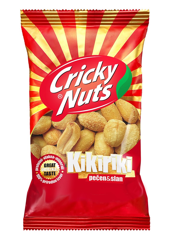 Cricky Nuts Kikiriki, Pečeni i slani, 85g