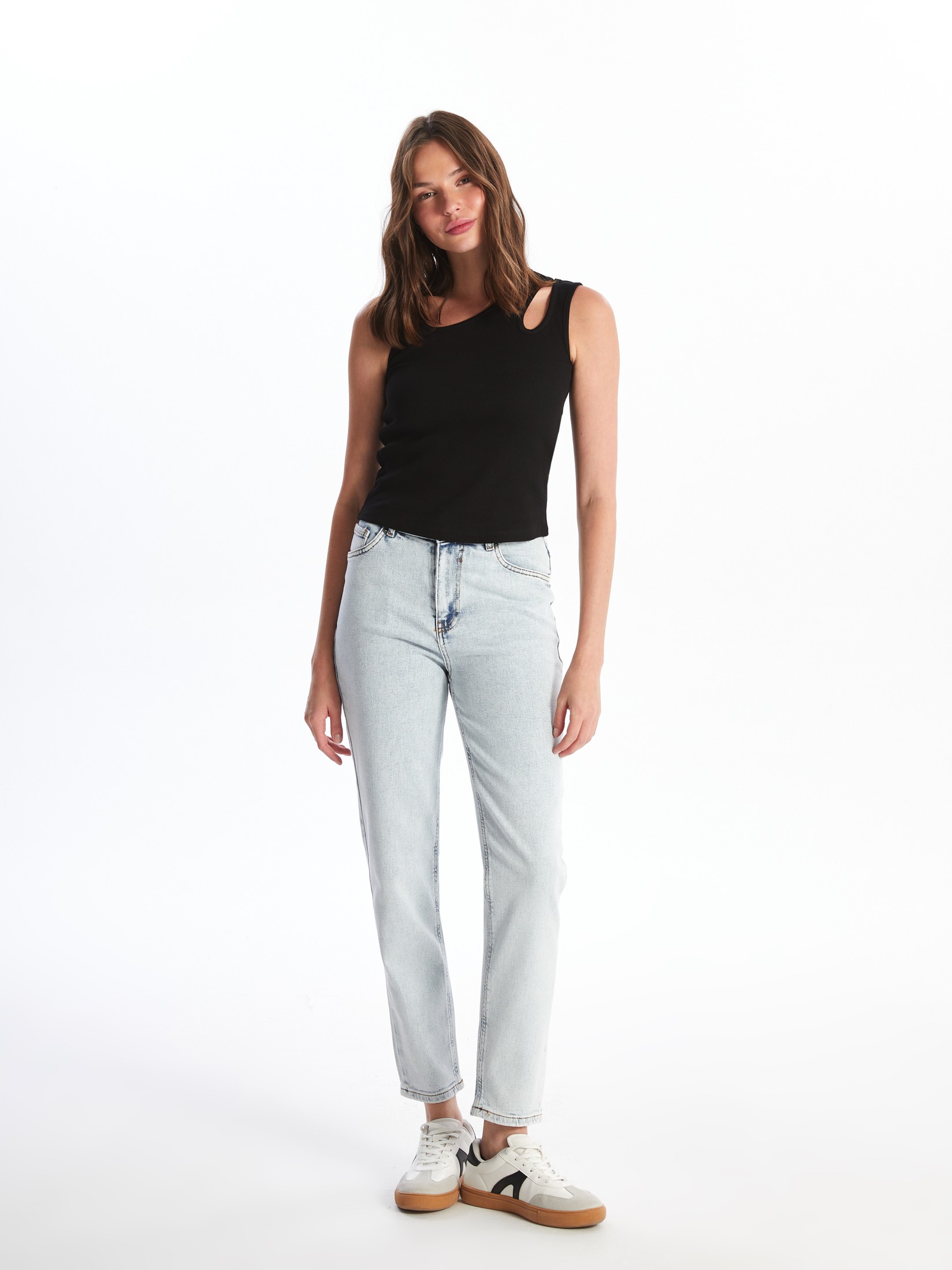 LC Waikiki Ženske farmerke S4BJ21Z8-S54, Plave