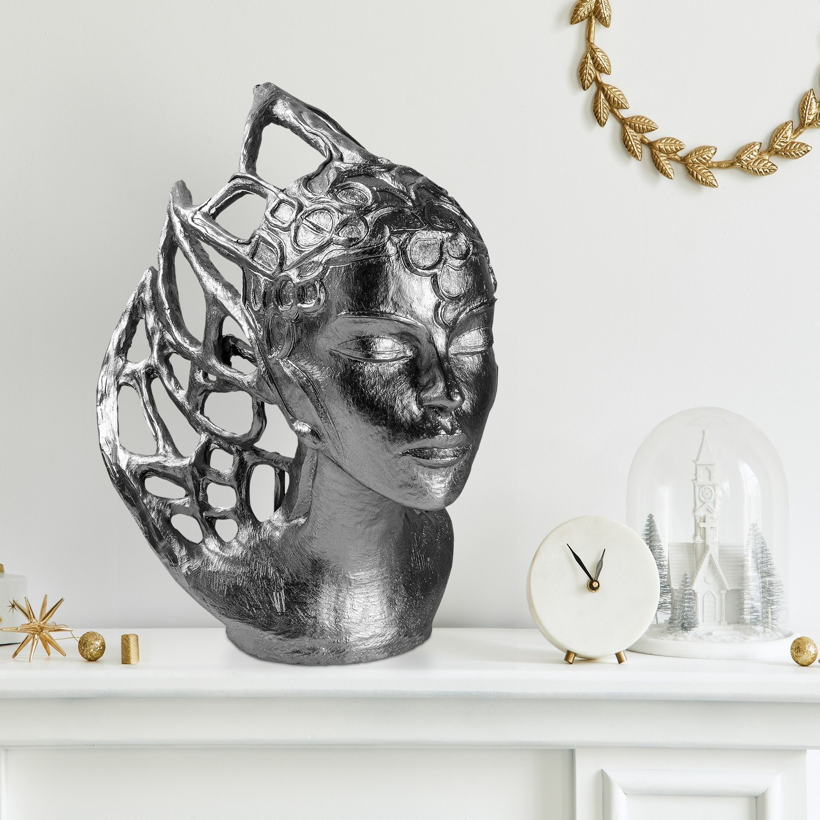 Aberto Design Dekorativna figura Yak-036-A, 24x36x32 cm