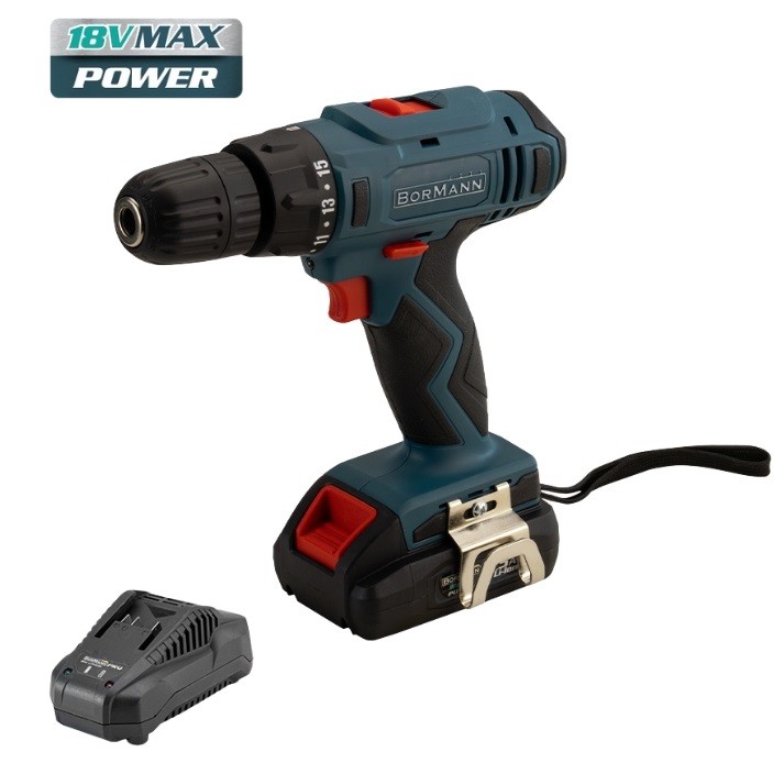Borman akumulatorska bušilica-odviјač 18V/1x1.5Ah BCD2400