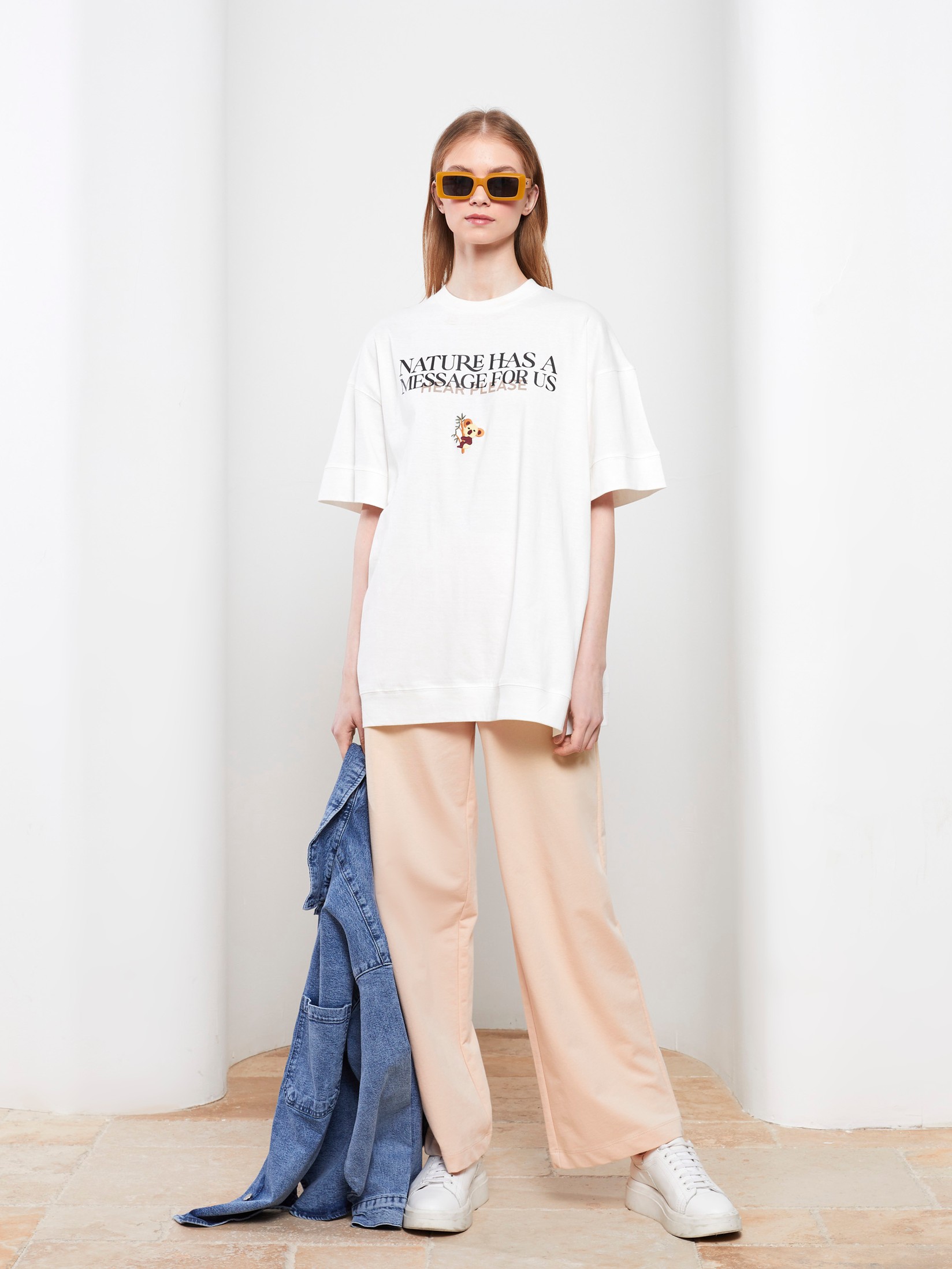 LC Waikiki Ženska tunika S2BB79Z8-R9J, Krem