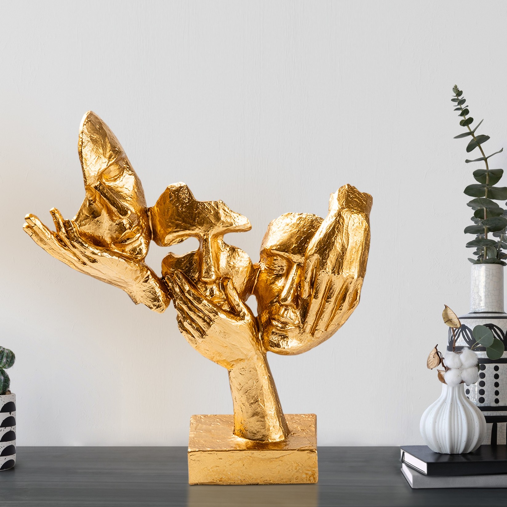 Aberto Design Dekorativna figura Yak-033-C, 30x32x9 cm